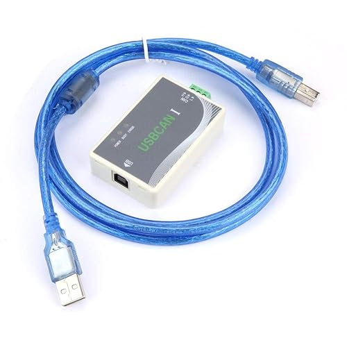 Walfront USB to CAN Analyzer USB CAN Debugger Compatible, PC Can Use It to Connect with a Standard CAN Network Via USB Bus - Poueer