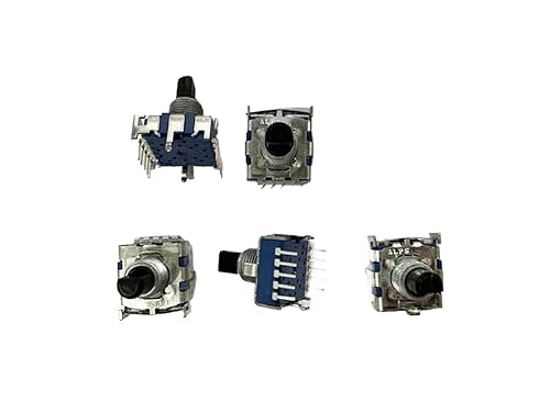5-200pcs SRBV181004 for Rotary Switch for Home Appliance Applications 8-Position Signal Switching Shaft Length 15mm(5pcs) - Poueer