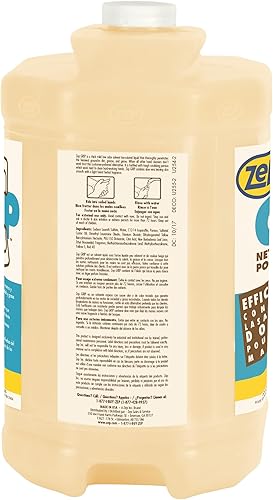 Zep Grip Industrial Pumice Hand Cleaner - 1 Gallon, (Case of 4) 308524 - Heavy Duty Degreaser. Contains Aloe Vera For Soft Smooth Finish - Poueer