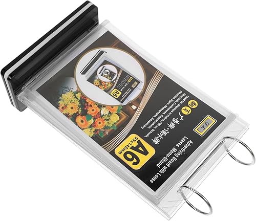 11pcs Stable Base Pvc Menu Display Stand Sign Holder for Restaurant Trade Shows Weddings - Poueer