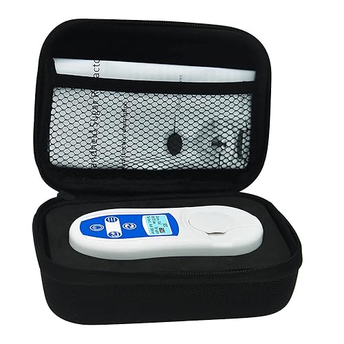 PAL-102 Digital Brix Meter Refractometer Range 0~53 percent Resolution 0.1 percent - Poueer