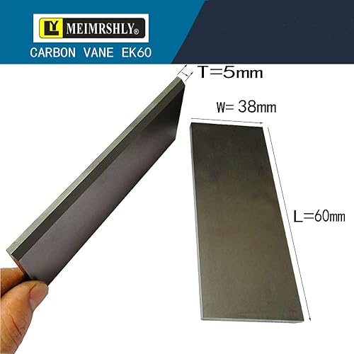 355-65-5mmCarbon Vane 90136701005 WN124-196 for Becker Pump DTLF&VTLF250 360 2.200 2.250 DVTLF2.250 - Poueer
