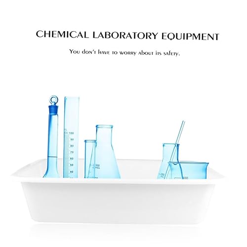 3pcs Tray Acid Alkali Resistance Compact Tray Chemical Experiment Apparatus - Poueer