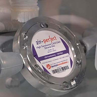 Dental Creations Zir-Perfect High Translucent Zirconia Disc - 98mm X 14mm - Offered in 9 Shades (A1) - Poueer