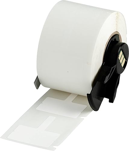 Brady T-Flag Matte Polypropylene Labels for M610, M611, M710, BMP61, and BMP71 Printers - 0.788' x 1.18'. M6-1-425-FT - Poueer