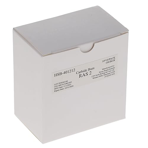 401212 HSB RA Slow Speed #2 Round Surgical Carbide Burs 100/Pk - Poueer