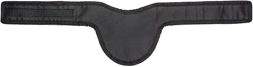 Thyroid Shield Light Weight Radiation Protection 0.5mm Pb Lead Equivlancy in Black - Poueer