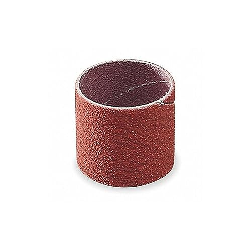 3M 341D Coated Aluminum Oxide Spiral Band - 36 Grit - 2 in Width - 2 in Dia - 6000 Max RPM - 40187 (Pack of 100) - Poueer