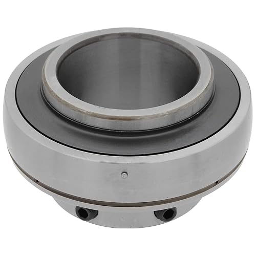 UC213-65 - Insert Bearing - 2.559 in Bore - 4.724 in Outer Diameter - 2.563 in Width - 0.906 in Outer Ring Width - Set Screw Locking, Contact Seals, Relubricable - Poueer