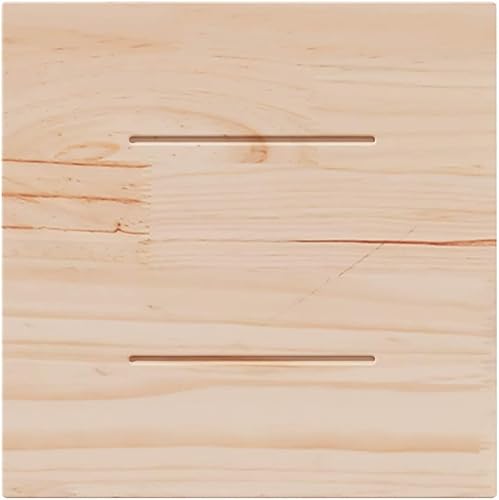Table Top Natural Pine Wood Solid Pine Wood 16 x 16 in Durable,Furniture,Table Accessories,Table Tops,847423 - Poueer