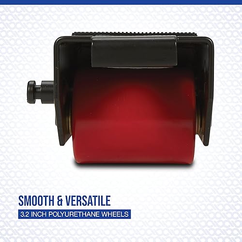 Strongway Machinery Skate, 4400-Lb. Capacity, 2 Wheels, Model# CH-2.5 - Poueer