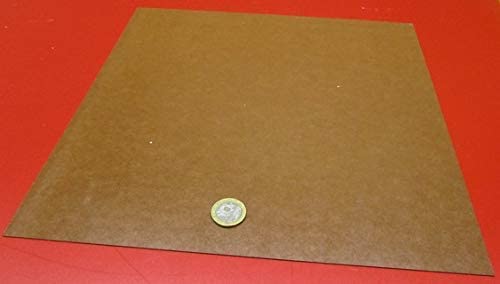 Paper XX Phenolic Sheets.031' (1/32') Thick x 12' x 12', 12 pcs. - Poueer