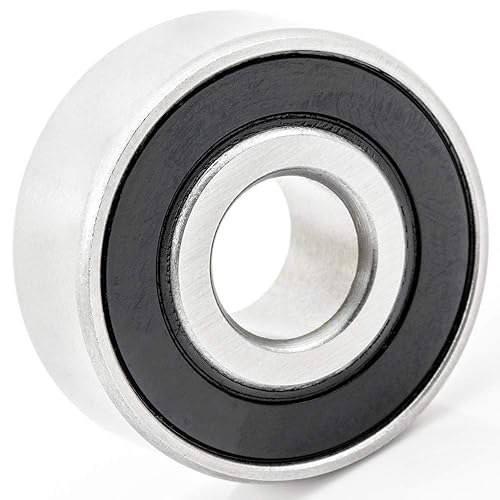 [2-Pack] 5305-2RS - Double Row Angular Contact Ball Bearing 25 mm x 62 mm x 25.4 mm (ID x OD x Width) with Double Rubber Seal (2) - Poueer