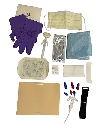 Central Line Care Practice Set with Accessories - Poueer