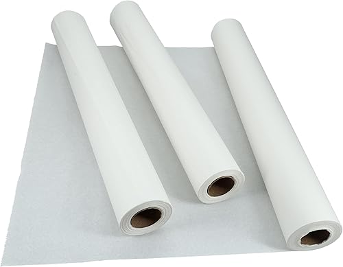 Exam Table Paper Smooth 21 inch x 225 Feet- White, Smooth, Disposable Paper for Patient Protection - 12 Rolls/CS - Poueer