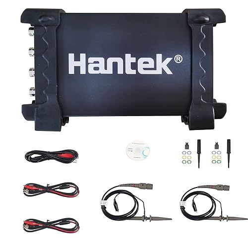 Hantek 6074BC 4-CH Oscilloscope 70Mhz 1GSa 23-pc Set - Poueer