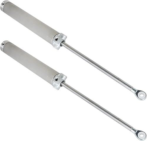 2 PCS Top Hydraulic Cylinders Lift Arms Driver and Passenger Side Replacement for Sebring 1999 2000 2001 2002 2003 2004 2005 2006 - Poueer