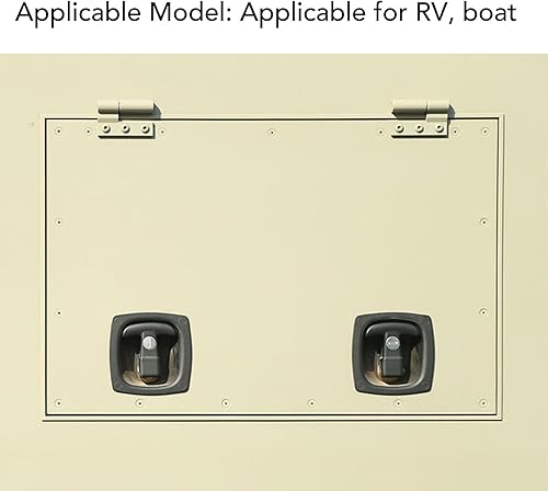 CHICIRIS T Handle , Zinc Alloy - Folding Compression Toolbox Lock, for RV, Boat - Poueer
