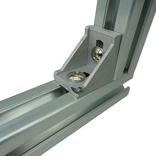 SANTIE 1 PCS T-Slot Framing System: 30 Series, 1200mm Lg, 30 mm x 30 mm, Single, 4 Open Slots, Smooth - Poueer