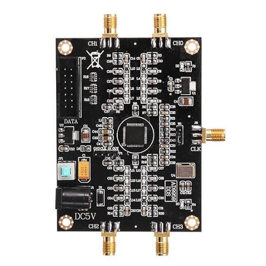 RF Signal Source AD9959 Signal Generator Four Channel DDS Module - Poueer