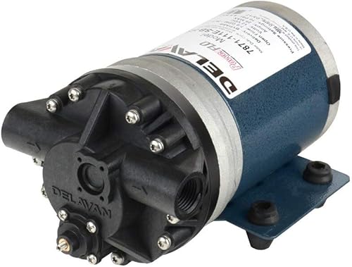 Delavan Powerflo 7871-111E-SB Heavy-Duty FB3 7GPM Bypass Sprayer Pump – 60PSI, Santoprene Diaphragm Self-Priming Pump | Farming Equipment - Poueer