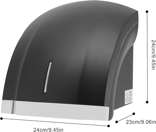 Automatic Hand Dryer 1000W Automatic Jet Hand Dryer with Drip Tray Hand Dryer Electric Automatic Air Hand Dryers Commercial Hand Dryer with Plug and Drain Tank for Industry Business Restrooms - Poueer
