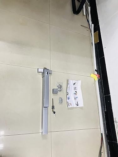 Door Push Bar Handles, Heavy Duty Commercial Grade Exit Device, Stainless Steel, 27 inches - Poueer