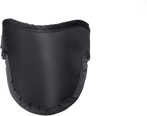 Thyroid Shield Light Weight Radiation Protection 0.5mm Pb Lead Equivlancy in Black - Poueer