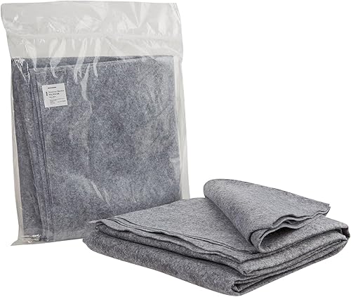 McKesson Stretcher Blanket, Disposable, 100% Polyester, Grey, 40 in x 80 in, 1 Count, 24 Packs, 24 Total - Poueer