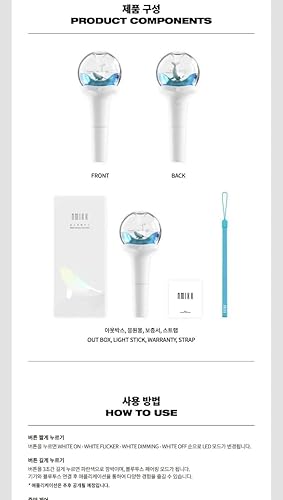 NMIXX Official Light Stick Outbox+Light Stick+Warranty+Strap+Tracking Sealed - Poueer