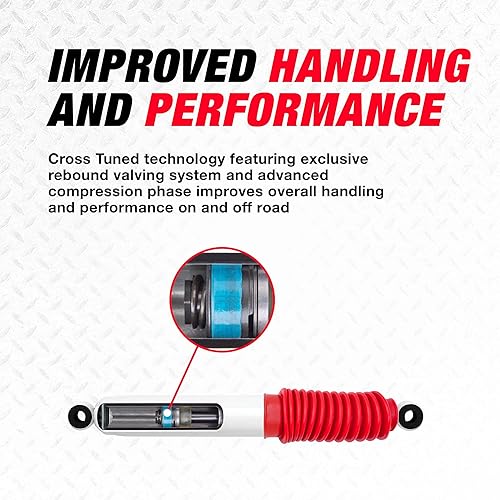 Rancho RS5000X RS55012 Suspension Shock Absorber - Poueer