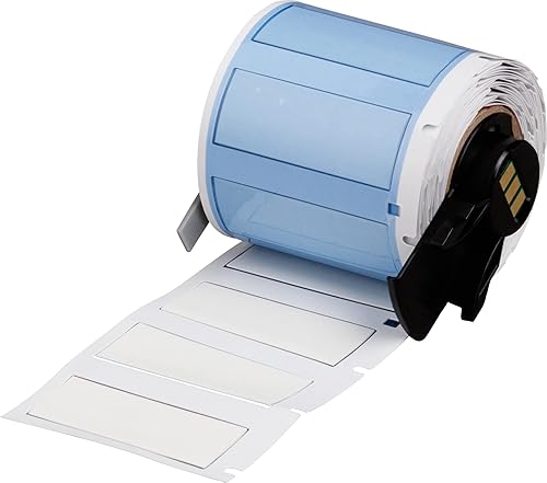 Brady PermaSleeve Heat Shrink Wire and Cable Labels for M610, M611, M710, BMP61, and BMP71 Printers - 0.375' Dia x 1.75', White. M6-375-175-342-WT - Poueer