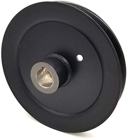 7-1/3 Inch Dia 1 Inch Bore Steel V-Groove Drive Pulley Replacement for Bobcat 2722161 2722161 - Poueer