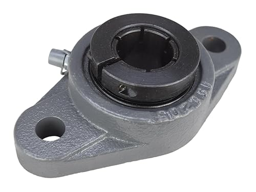 1' Concentric Locking 2 Bolt Flange Bearing UEFL205-16, VF2B-216, F2B-DL-100 by SpinCo - Poueer
