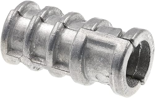 Prime-Line 9070945 Lag Shields, Short, 1/4 In. X 1 In., Zinc Alloy (50 Pack) - Poueer