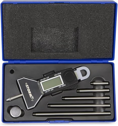 Central Tools 3M746 Electronic Digital Depth Gauge - Poueer