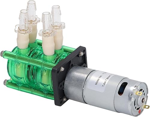 Pump, BPT Green Shell Pipe Double Head Low Noise Oxidation Large for Fine Chemicals (DC24V) - Poueer