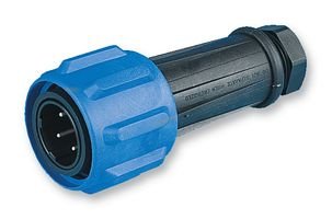 PX0911/03/P Circular Connector, Plug, 3 Position, Cable - Poueer