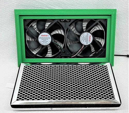 DIY Laminar Flow Hood - Tissue Culture More - Unique Design 1 of 1-3D Printed from Recycled Plastic - Green - Poueer